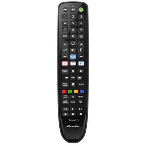 Meliconi Gumbody Personal 3 plus mando a distancia IR inalámbrico TV Botones (1/3)