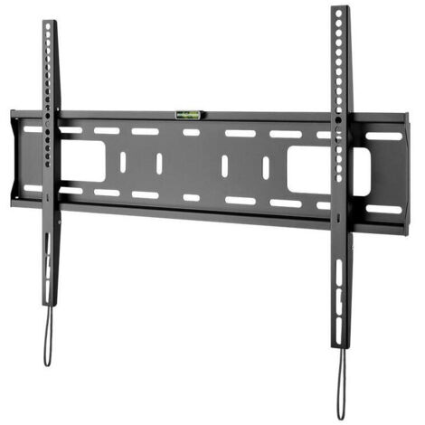 Goobay 49891 - Soporte de Pared para televisores Pro Fixed (L), 37 a 70 Pulgadas (94 cm – 178 cm), 50 kg, Montaje fácil y Segura, estándar Vesa QLED/LED, Color Negro