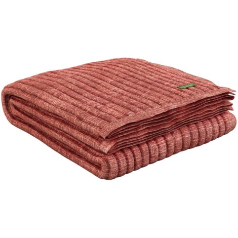 BENETTON Manta de 140x190 cm - 900 GR 100% Acrilico - FRUITS BE (1/5)