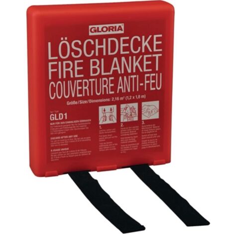 Manta anti fuego GLD1 - 1,2x1,8 m, con caja
