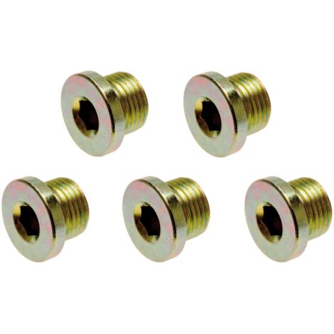 Tornillos de drenaje de aceite  para 126  M20 x 1,5 mm  5 piezas