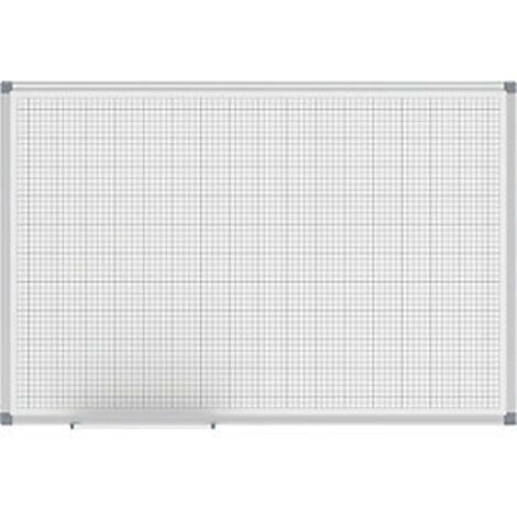 Tablero reticulado MAULstandard  blanco  retícula de 10 x 10 /