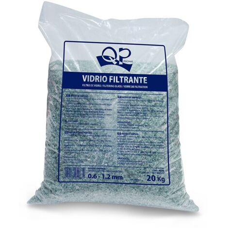 VIDRIO FILTRANTE PISCINA - 20 KG
