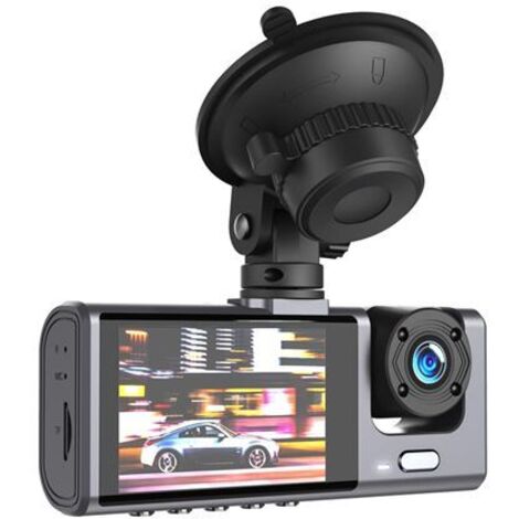 Xo camara de seguridad fullhd - angulo 140º - deteccion de movimiento - modo parking - soporte ajustable - compacta y ligera - micro sd hasta 64gb - color negro