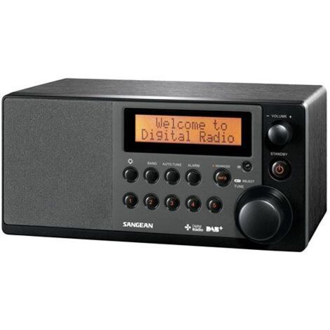 Radio RDS / RBDS Radio de Sobremesa SANGEAN DDR-31+ BLACK DAB+, F