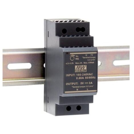 Alimentación - 1 Salida - 30 W - 24 V 1.5 A - Montaje en Carril Din - Para Uso Industrial