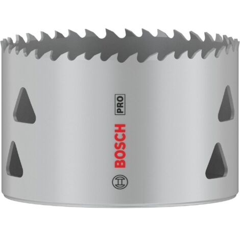 Bosch 1x Sierra de corona PRO Multi Material (para Madera blanda, Cartón-yeso, Ø 76 mm, Professional Accesorios Taladro)