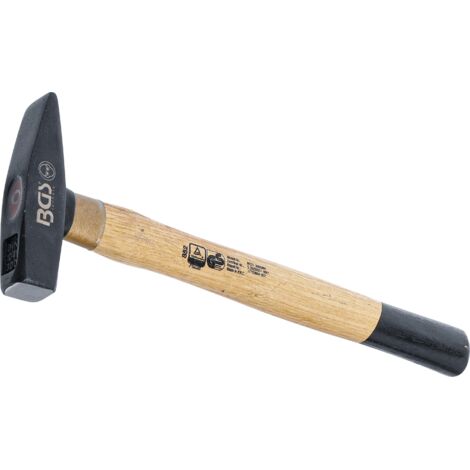 Martillo de mecánico  mango de madera  DIN 1041  300 g