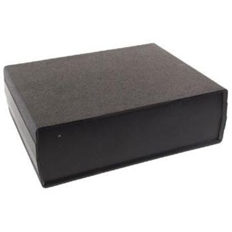 Caja de WCAH de plástico, Color Negro, 200 x 160 x 65 mm (1/3)