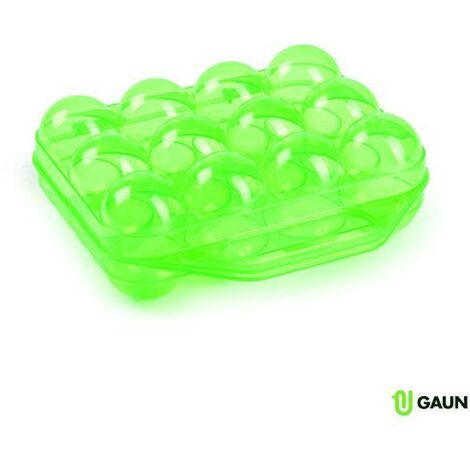 GAUN Huevera pistacho mm. 198 x 95 x 75 h. (1/2)