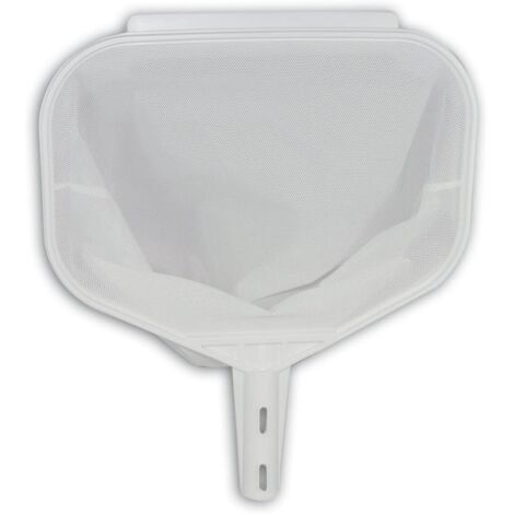 Productos QP Red de Limpieza para Piscinas, Recogehojas Bolsa para Palomilla, Soporte Polipropileno, Malla Tejida en Poliéster Blanco Modelo 500283