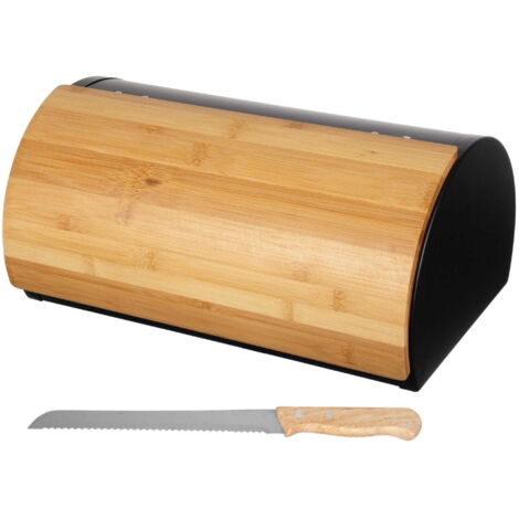 Panera de acero con tapa de madera BRUNBESTE BB-2680 (1/4)