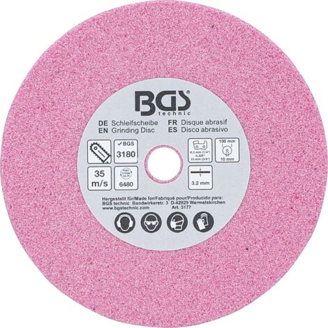 Disco abrasivo  para 3180  Ø 100 x 3,2 x 10 mm
