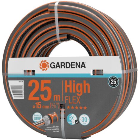 GARDENA Manguera de riego jardín 25 m HighFlex de 15 mm (5/8") (18075-26)