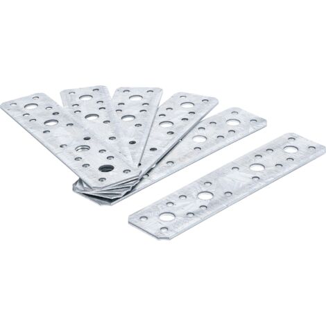 Surtido de conectores planos 180 x 40 x 2 mm 6 piezas
