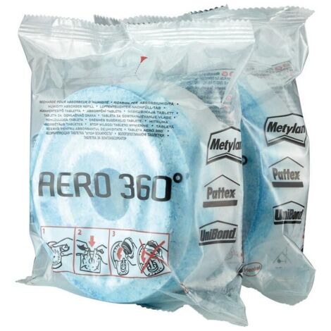 Recarga para deshumidificador AERO 360, 2x450g