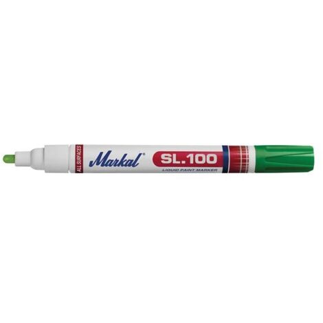 ROTULADOR PERMANENTE DE PINTURA SL-100 VERDE - 31240520