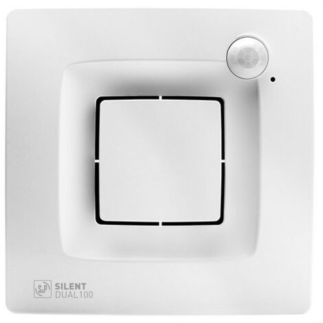S&P 5210640600  Extractor baño SILENT DUAL 100 8W 2200rpm
