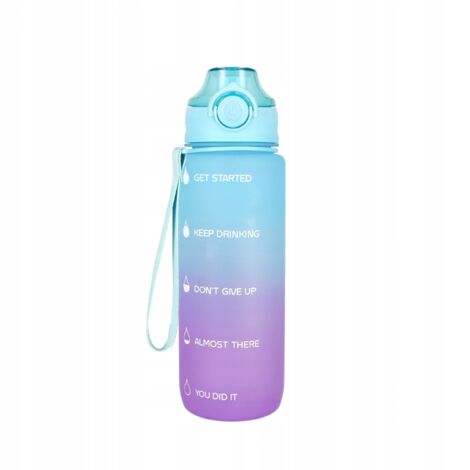 Botella deportiva Starpak de 750 ml, color violeta y azul, para jóvenes. (1/5)