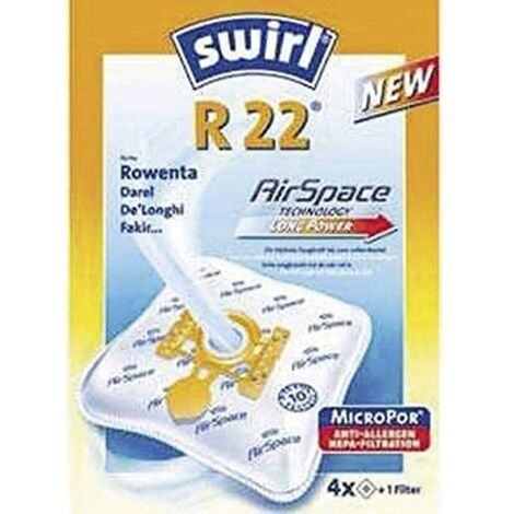 Swirl - bolsa para aspiradora r22 ecopor 4pzs - 6782916 - 4006508179428 (1/2)