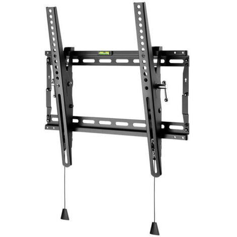 Goobay 49909 Soporte de Pared para TV Pro Tilt (M) 32 a 55 Pulgadas (81-140 cm), 70 kg, inclinable, Desplazamiento Lateral, Negro (1/4)