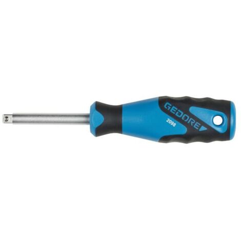 Palo cuadrado 1/4'', Largo : 140 mm