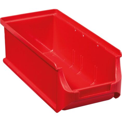 Cajas de estantes rojo Talla 2L 215x102x75 mm