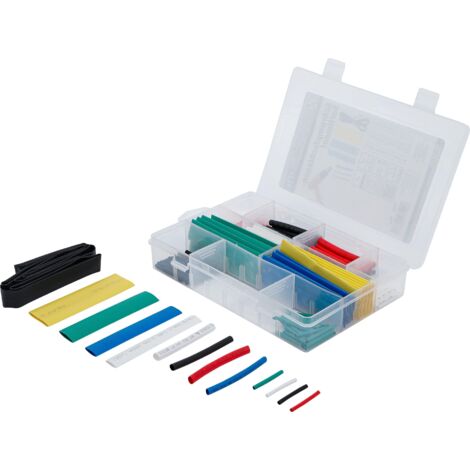 Surtido de fundas termorretráctiles colores 171 piezas