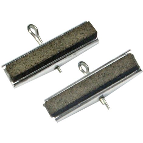 Mordazas de repuesto para lapeador 1155  Mordazas 30 mm  K 220  2 piezas
