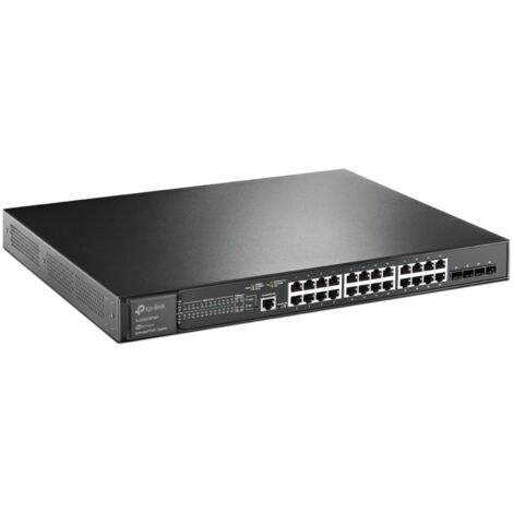 Switch Gestionable L2+ TP-Link TL-SG3428XMP 28 Puertos/ RJ-45 10/100/1000 PoE/ SFP (1/3)