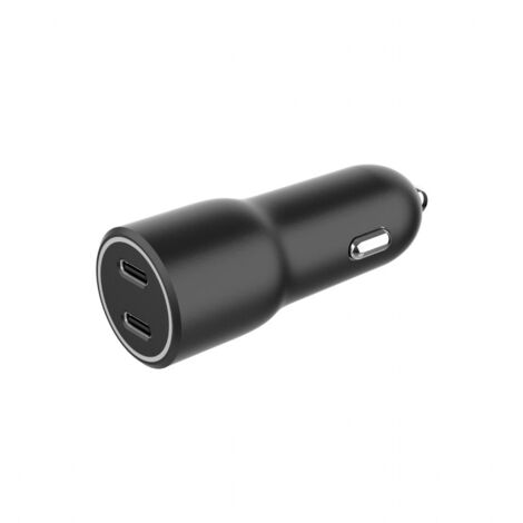 Gembird TA-UC-C2PD40-CAR-01 cargador de dispositivo móvil Universal Negro Encendedor de cigarrillos Carga rápida Auto (1/5)