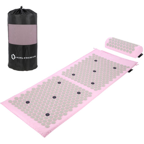 AKM04 SET DE ACUPRESIÓN ROSA COLCHONETA HMS PREMIUM (1/5)