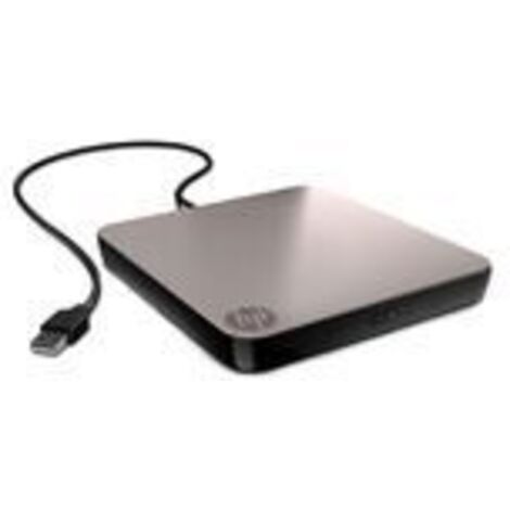 Unidad de DVD-RW USB nLS móvil HP, A2U57AAAC3 (1/2)