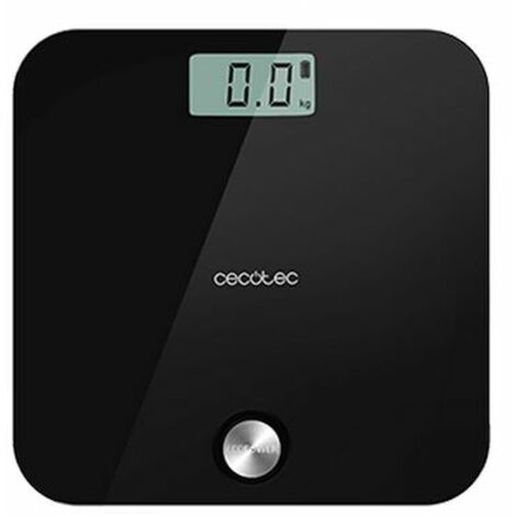 Báscula de baño digital sin pilas de gran superficie y alta precision. (1/5)