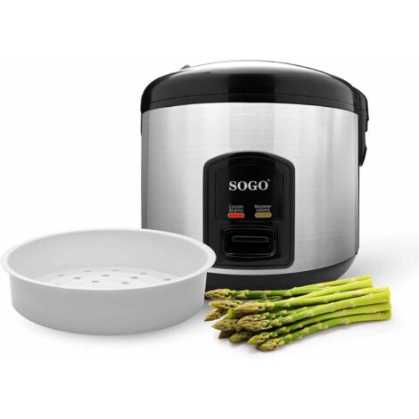Arrocera 1.8L 650W Sogo ARROZ-10085 Inox (1/5)