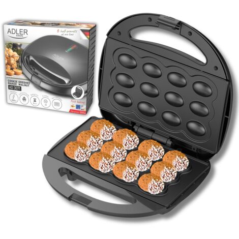 ADLER Máquina de nueces - Cocido 12 piezas, compacta y fácil de usar