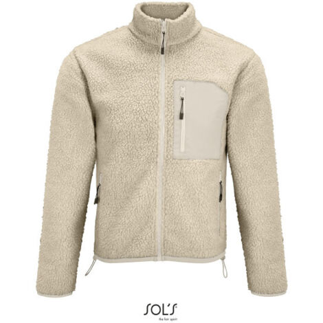 Cazadora Unisex Sherpa SOL'S FURY XL She beige / Beige (1/3)