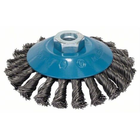 Bosch 2 608 622 058 - Cepillo cónico - 115 mm, 0,5 mm, M14 (pack de 1)