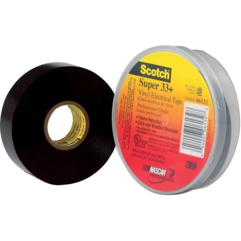Cinta electroaislante de vinilo Scotch -Super 33+ - - 19mm negro