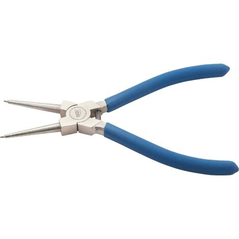Alicate de puntas (circlip)  recto  para anillos de retención interiores  175 mm