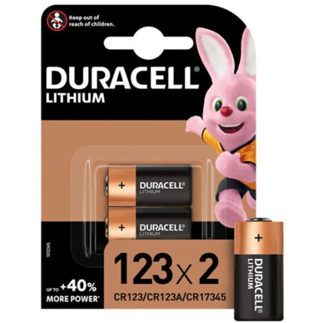 Duracell Ultra 123 BG2 Batería de un solo uso CR123A Litio