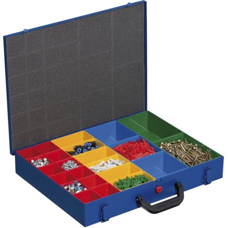 Caja metálica 23 contenedores 440x390x70 mm (1/4)