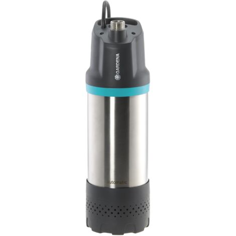 GARDENA Bomba sumergible para pozo profundo de hasta 35 m (3,5 bar), 5900l/h, 4 bar, 900W Inox Auto (1771-20)