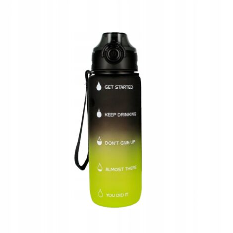 Botella deportiva Starpak verde-negra de 750 ml para jóvenes (1/5)