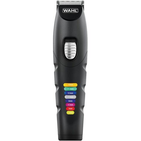 Wahl Color Trim Advanced Multigroomer,optimizados peines guía codificados por colores,240 minutos de funcionamiento, cargador USB, para el gimnasio y los viajes, cuchillas afiladas con precisión (1/5)