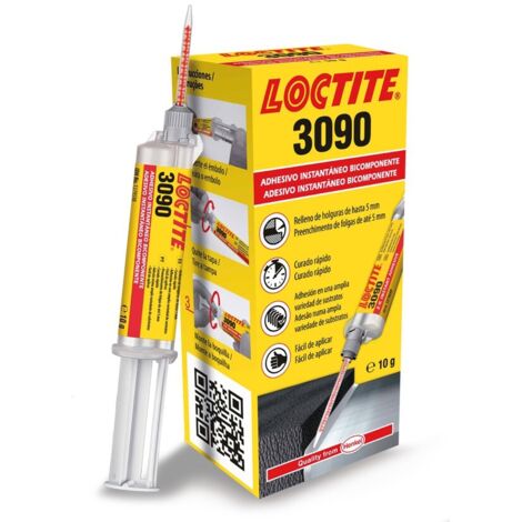 Adhesivo Loctite 3090 curado rápido relleno de huecos