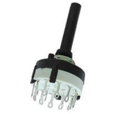 Velleman 8404-2C interruptor eléctrico Interruptor rotativo Negro, Blanco (1/2)