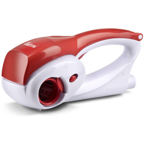 Girmi GT02 cortador de verduras en espiral o rallador eléctrico Plástico Rojo, Blanco (1/4)