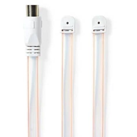 Cable antena para recepcion de emision FM 1.8 M Rosa (1/4)