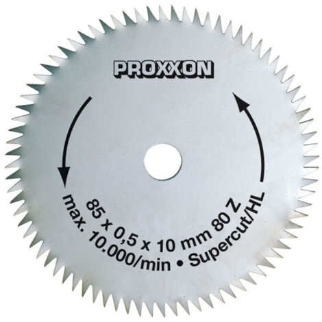 PROXXON 28731 Cuchilla Super-Cut para sierra circular de mesa FET (1/5)